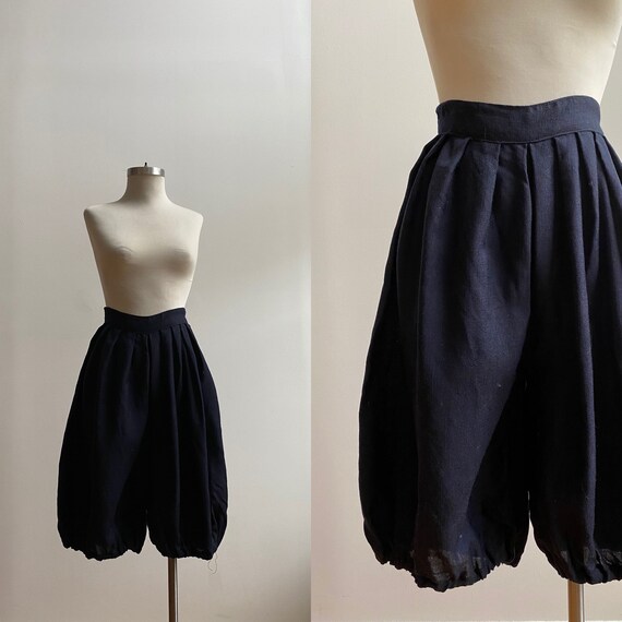 Vintage Gym Uniform / Vintage 1930s Wool Trousers