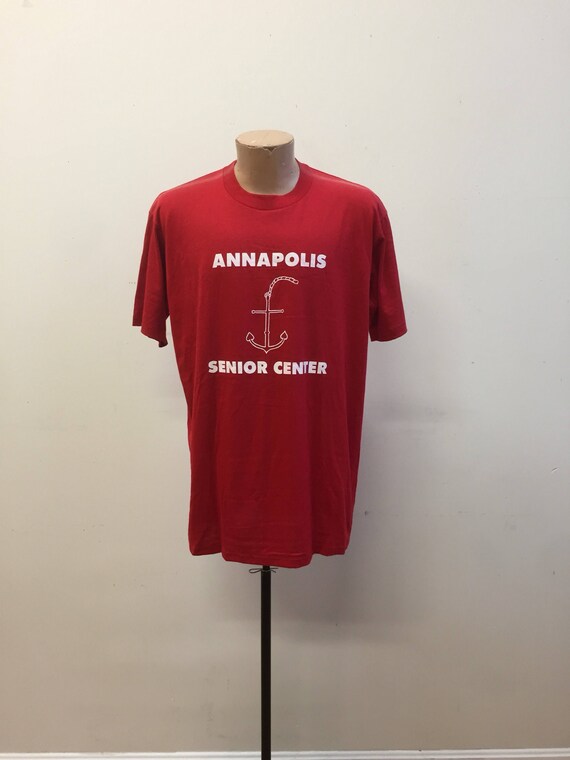 Vintage 1980s Annapolis Senior Center Tee XXL