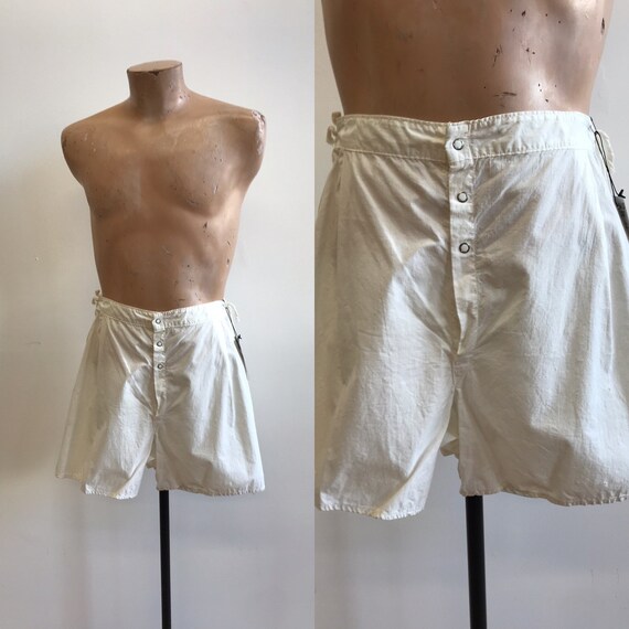 Vintage Cotton Boxers / Vintage Cotton Bloomers /