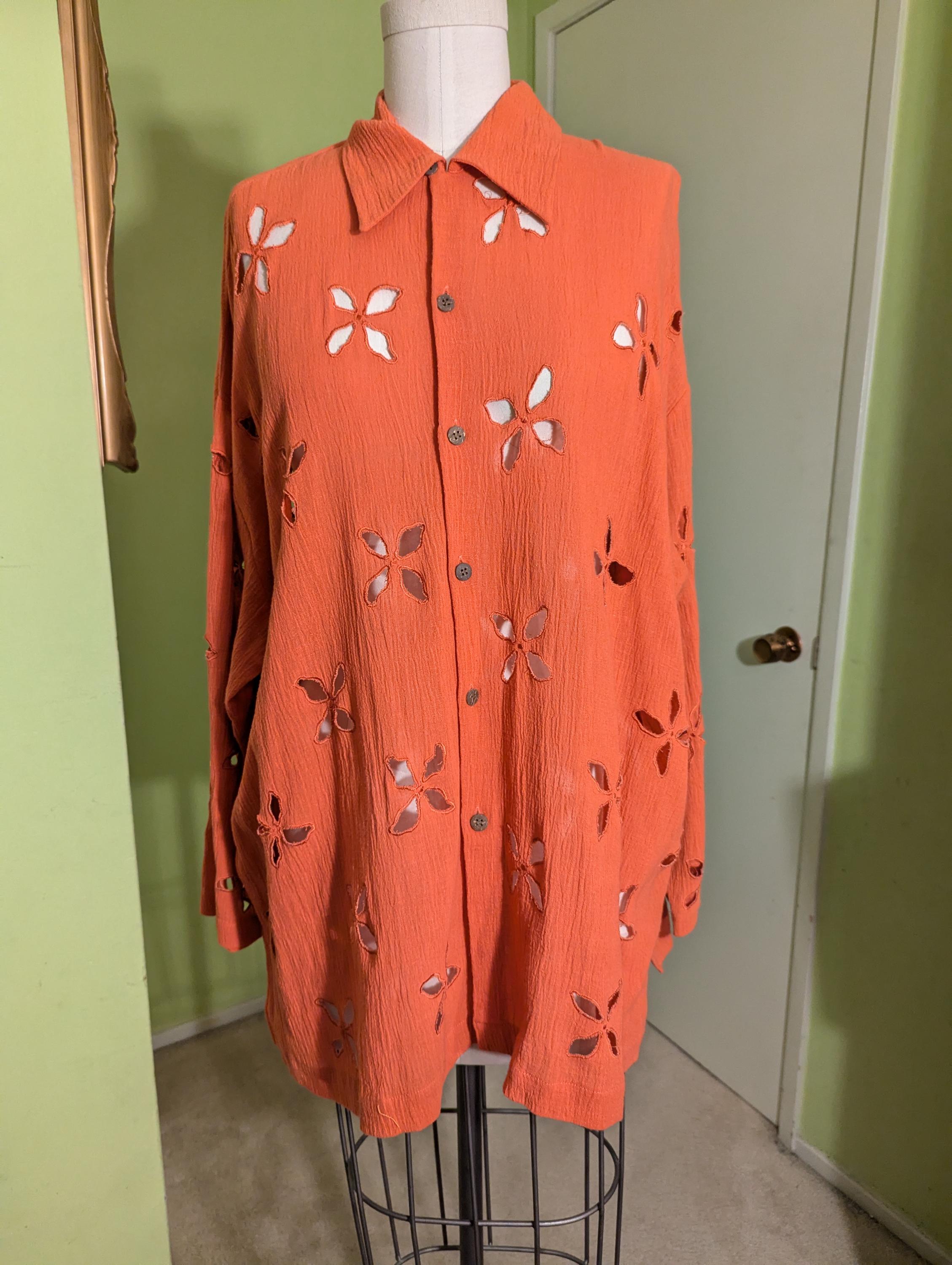 1990s Vivienne Tam Shirt - Etsy