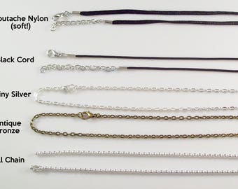 One Single Necklace - Your Choice of Necklace Style