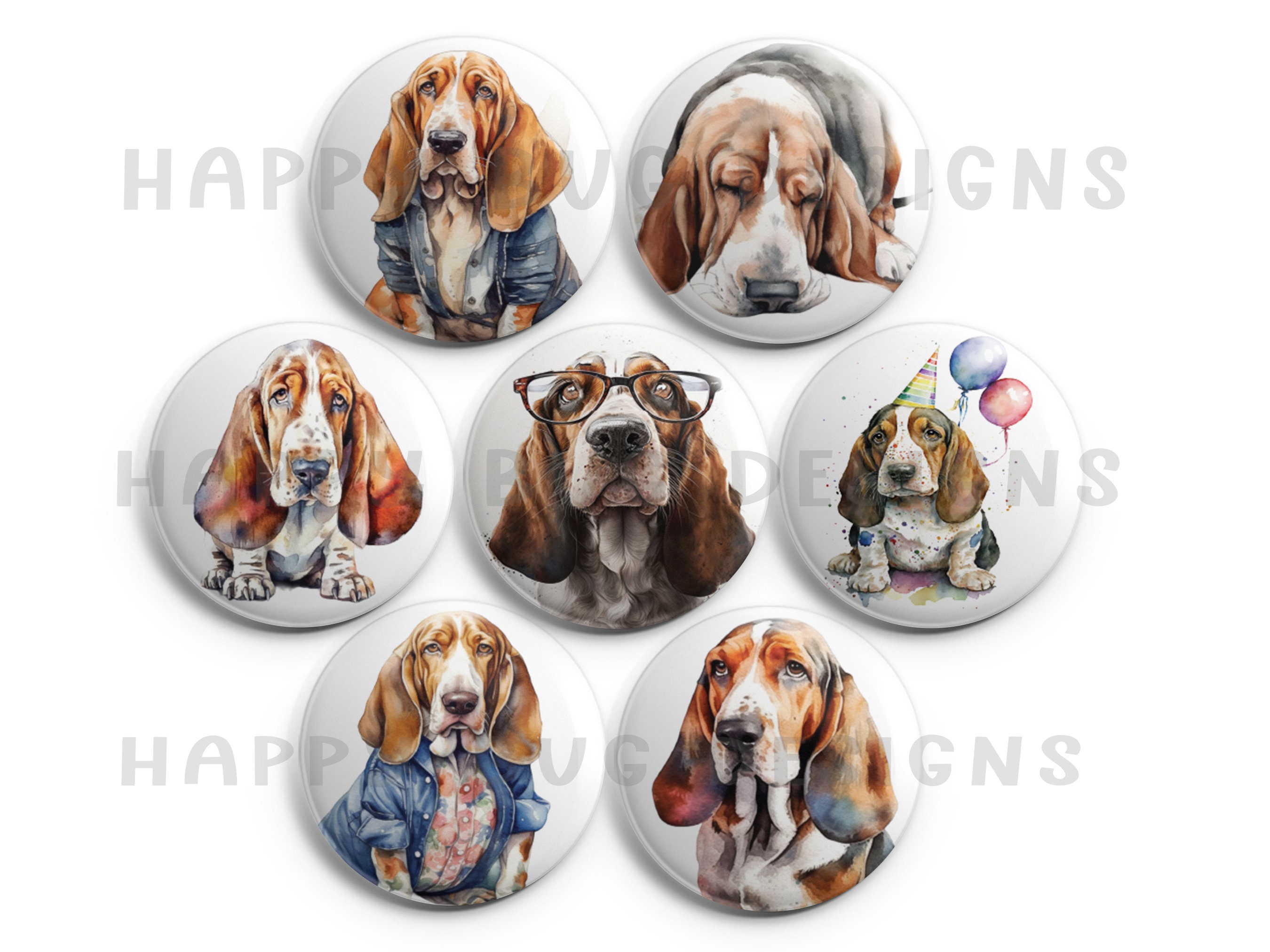 Basset Hound Magnet