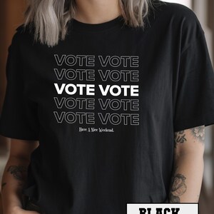 Abstimmungs-Shirt, Wahl-Shirt 2020, Komfort-Farben, Abstimmungs-Shirt,Politik-T-Shirt, Wahl-Shirt, Abstimmungs-Grafik-T-Shirt, Abstimmung-T-Shirt für Männer Frauen