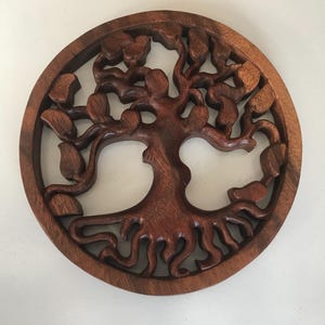 Wooden Tree Of Life Wall Decor, Tree Of Life Wall Art, Hanging Tree Of Life Wall Decor, Wooden Wall Art, Handmade Handcrafted, Birthday Gift
