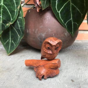 Owl Statue, Owl Woodcarving, Owl Sculpture, Home Decor, Christmas Gifts, Christmas Decor, Gifts For Girlfriend, Gifts For Boyfriend, Art