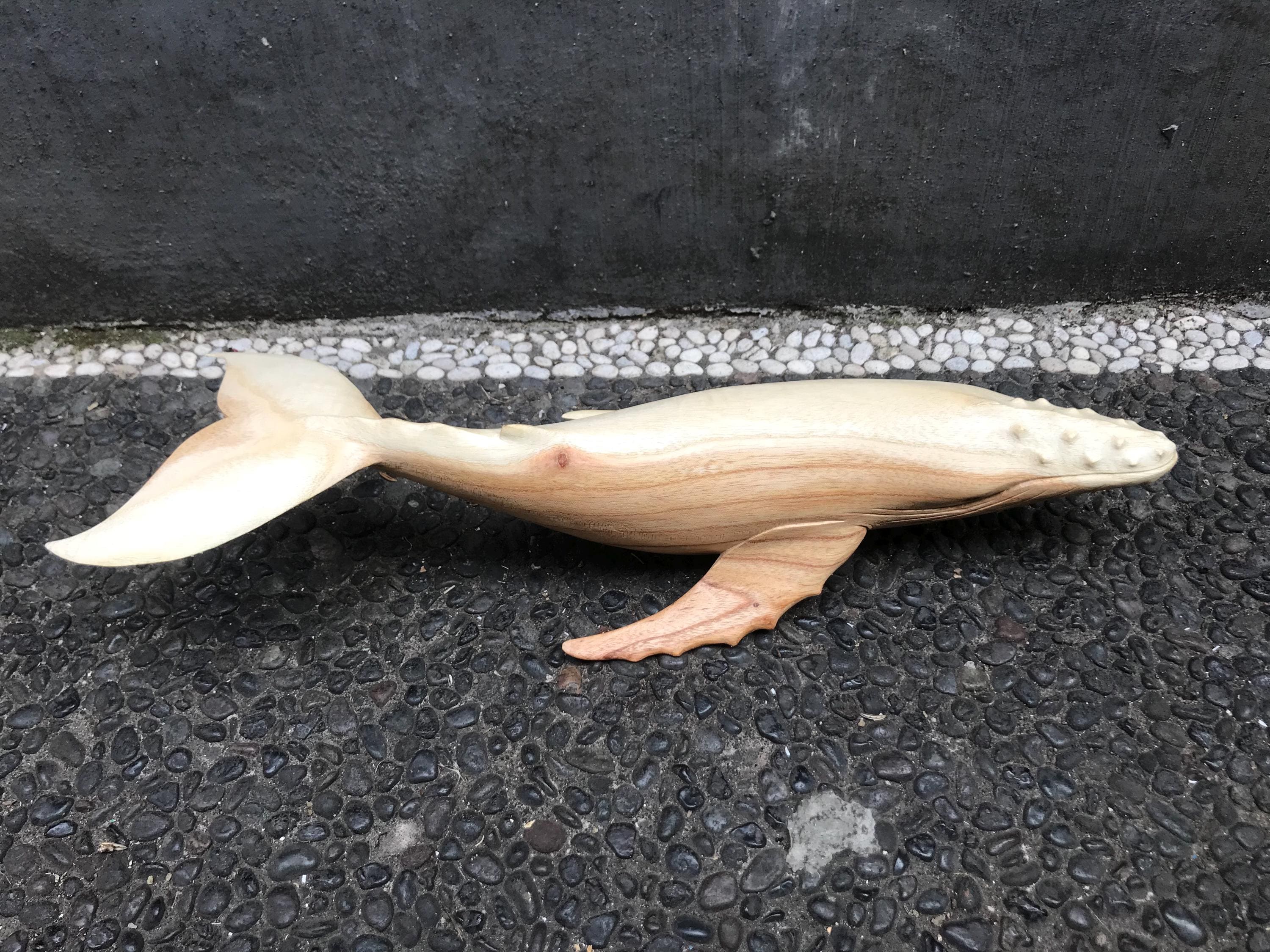 木彫りのクジラ（ザトウクジラ） 【公式通販】