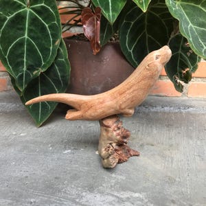 Otter Statue, Otter Woodcarving, Home Decor, Christmas Gifts, Christmas Decor, Christmas Ornaments, Holiday Decor, Holiday Ornaments, Art