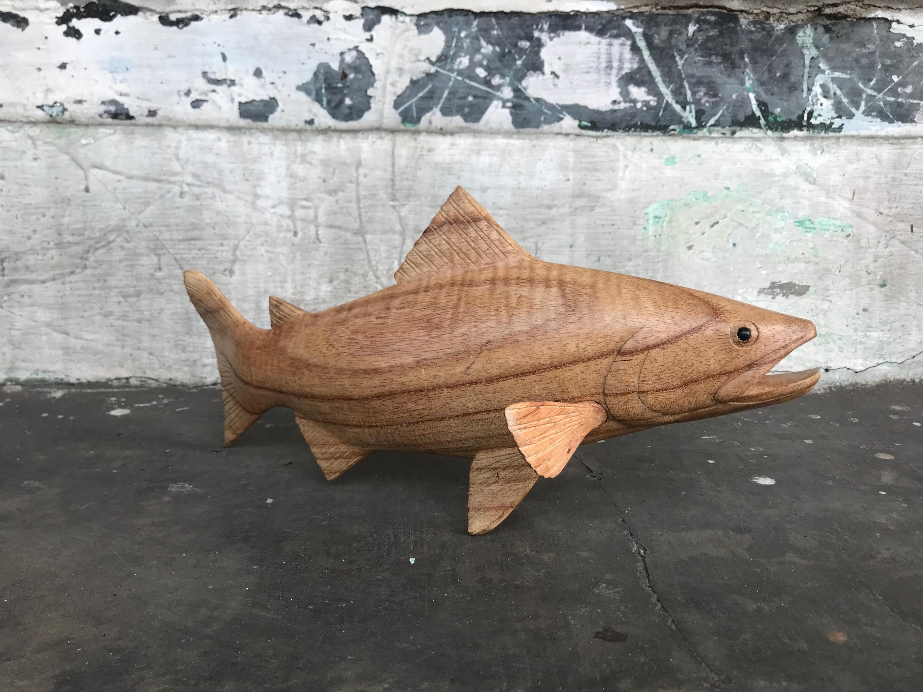 Salmon sculpture - Etsy 日本