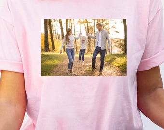Custom Photo Shirt,Custom Logo Tshirt,Personalized Design Shirt,Shirt,Custom Unisex Tee Custom Text,Your Text Here,Customizable Photo Shirt