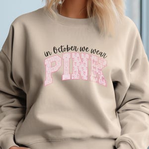 Breast Cancer Awareness Sweatshirt,Cancer Survivor Gift,Breast Cancer Sweatshirt,Support Squad Sweatshirt,Breast Cancer Support Sweatshirt