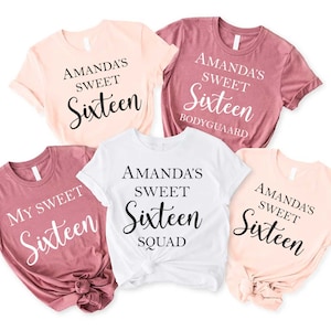 Sweet 16 Shirt, Sweet Sixteen Gift, It's My Sweet Sixteen Shirt