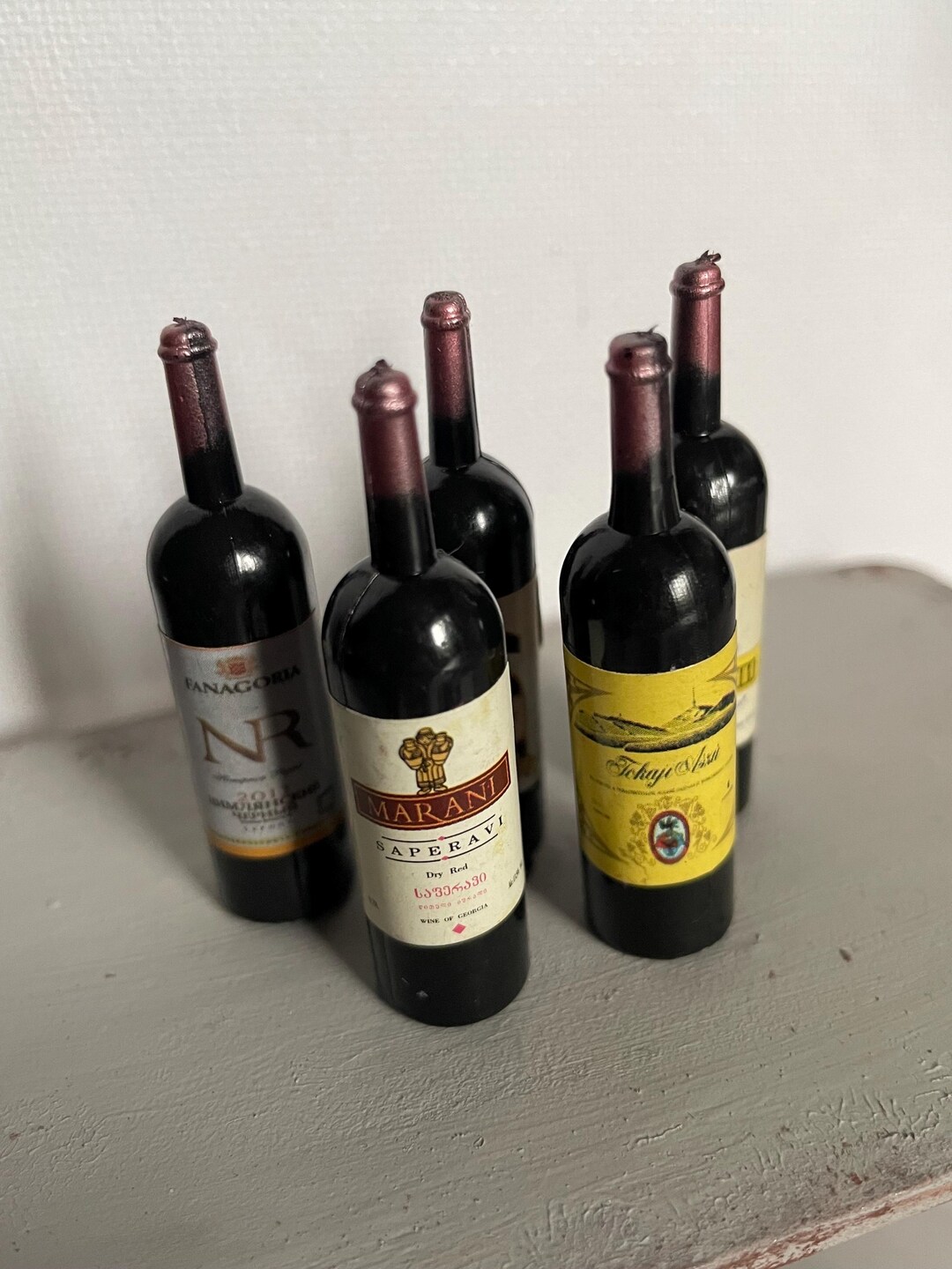 Miniature Dollhouse 1:12 Scale Winebottles - Etsy