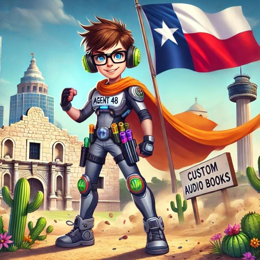 Agent 48's Texas Adventure Audiobook: Secret Mission (download) - Etsy
