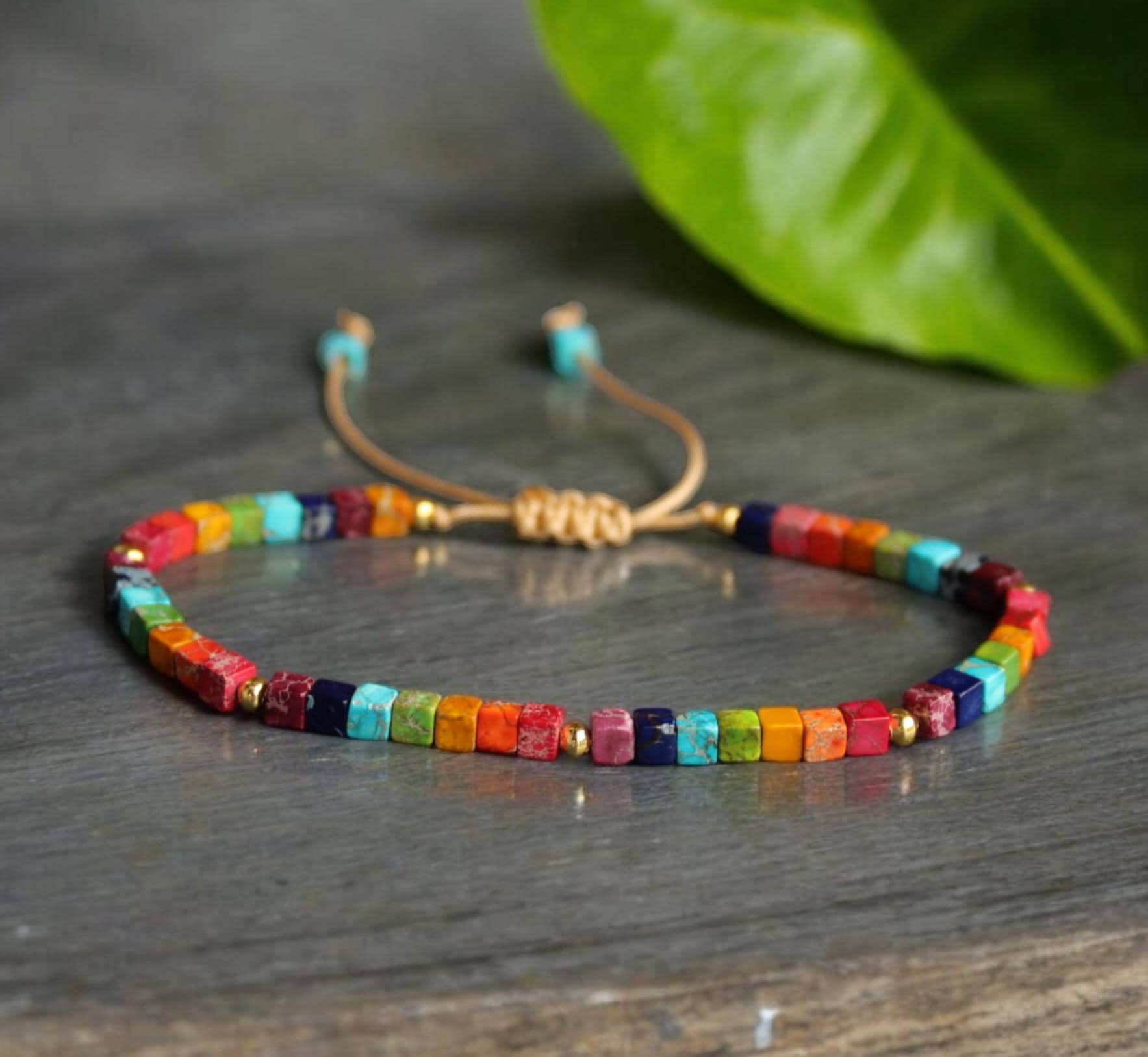 Braccialetto Con Chip Di Cristallo Di Pietra Preziosa Di - Foto 6