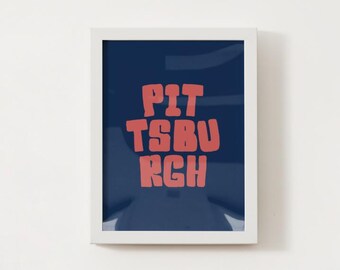Pittsburgh Wall Print