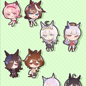 UMA MUSUME - Acrylic Keychains