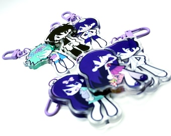 OMORI-スライムガール モリー- 2.5インチ アクリルキーホルダー（片面