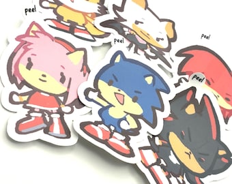 SANIC - Stickers / Sticker Sheet