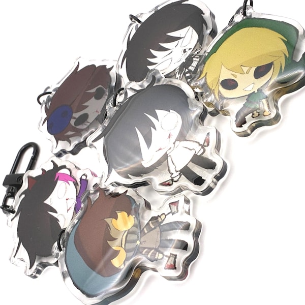 CREEPYPASTAS - Acrylic Keychains