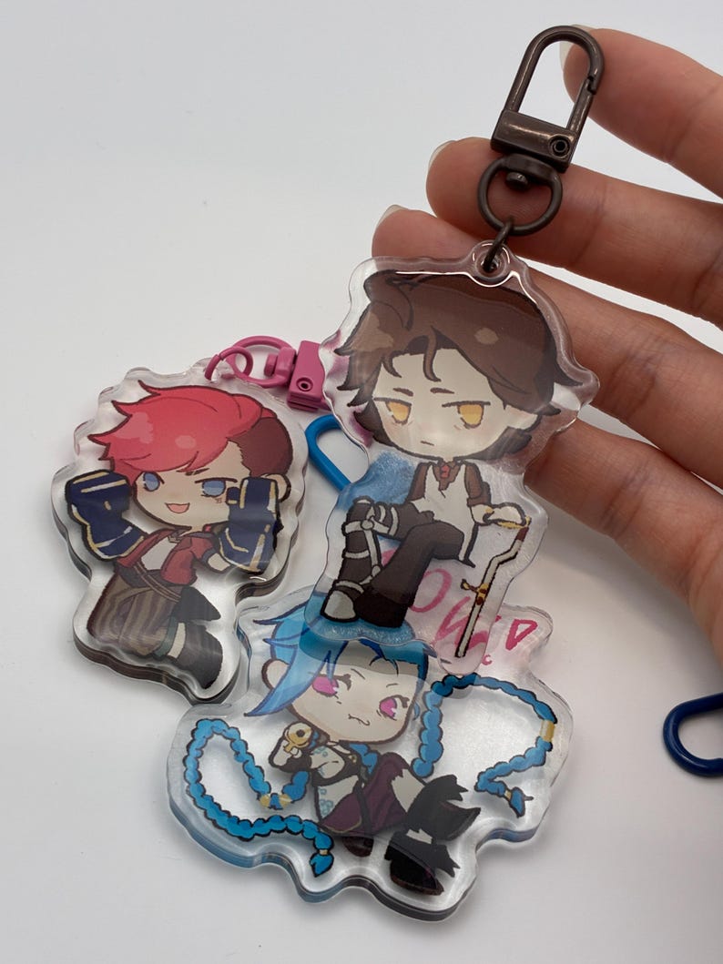 Boyish Keychains CANE - Acrylic Keychains - Etsy