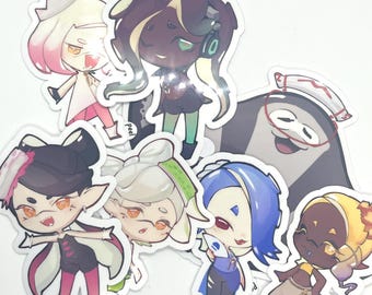 SPLAT IDOLS - Stickers / Sticker Sheet