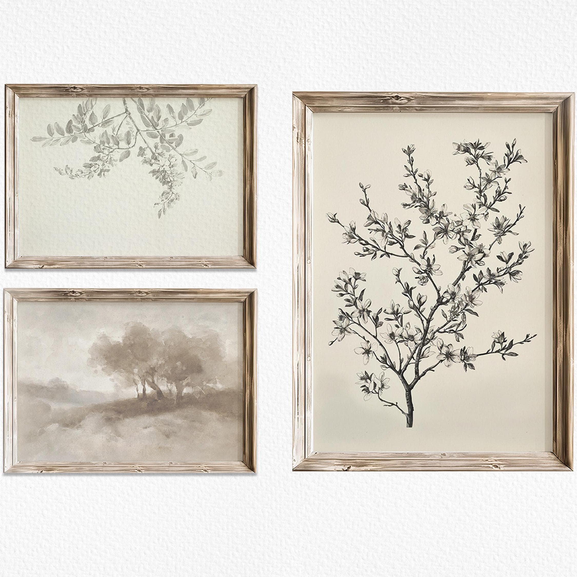 Vintage Neutral Gallery Wall Set | Gallery Art Print Set of 10, Digital ...