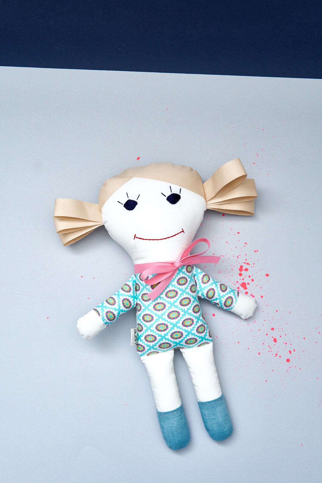 Personalised First Rag Doll, Cloth Doll, Soft Girl Christmas Gift ...