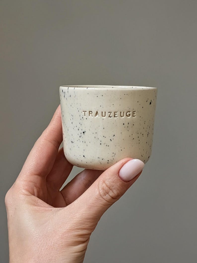 Personalised 100 ml Ceramic Espresso Cup Cup only