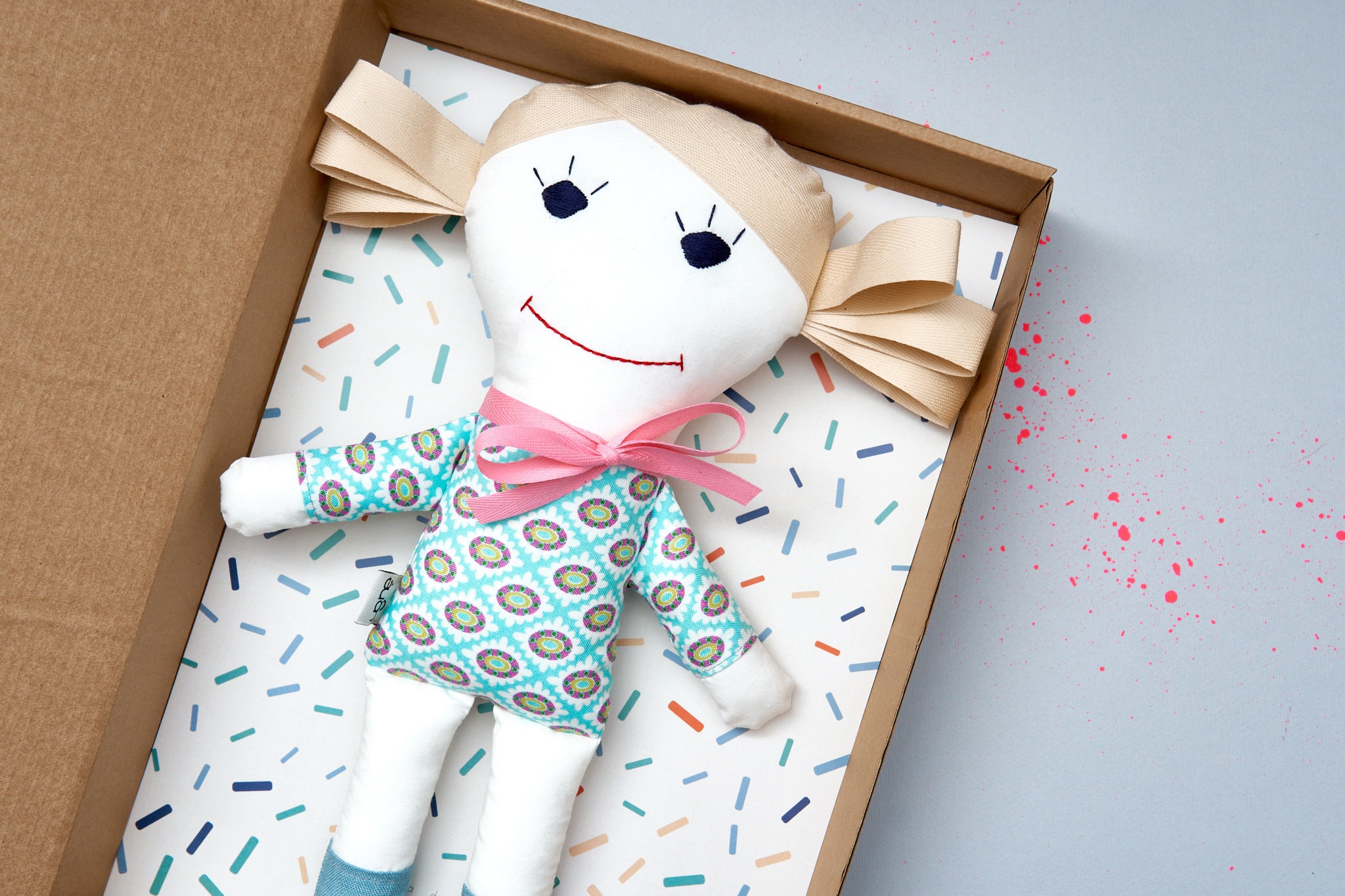 Personalised First Rag Doll, Cloth Doll, Soft Girl Christmas Gift ...