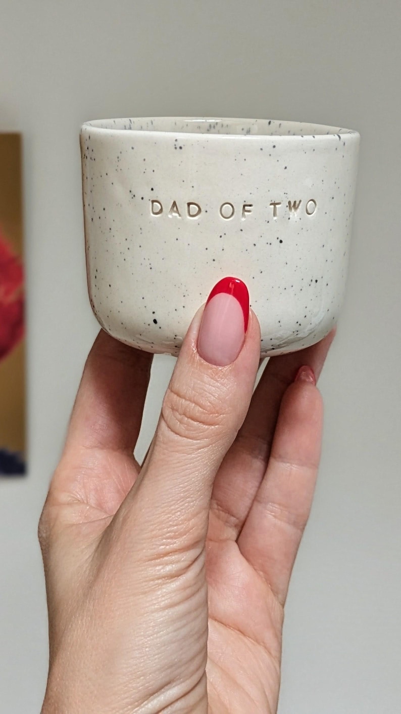 Personalised 100 ml Ceramic Espresso Cup image 12