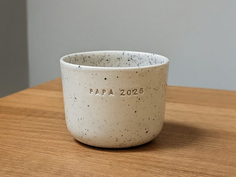 Personalised 100 ml Ceramic Espresso Cup image 8