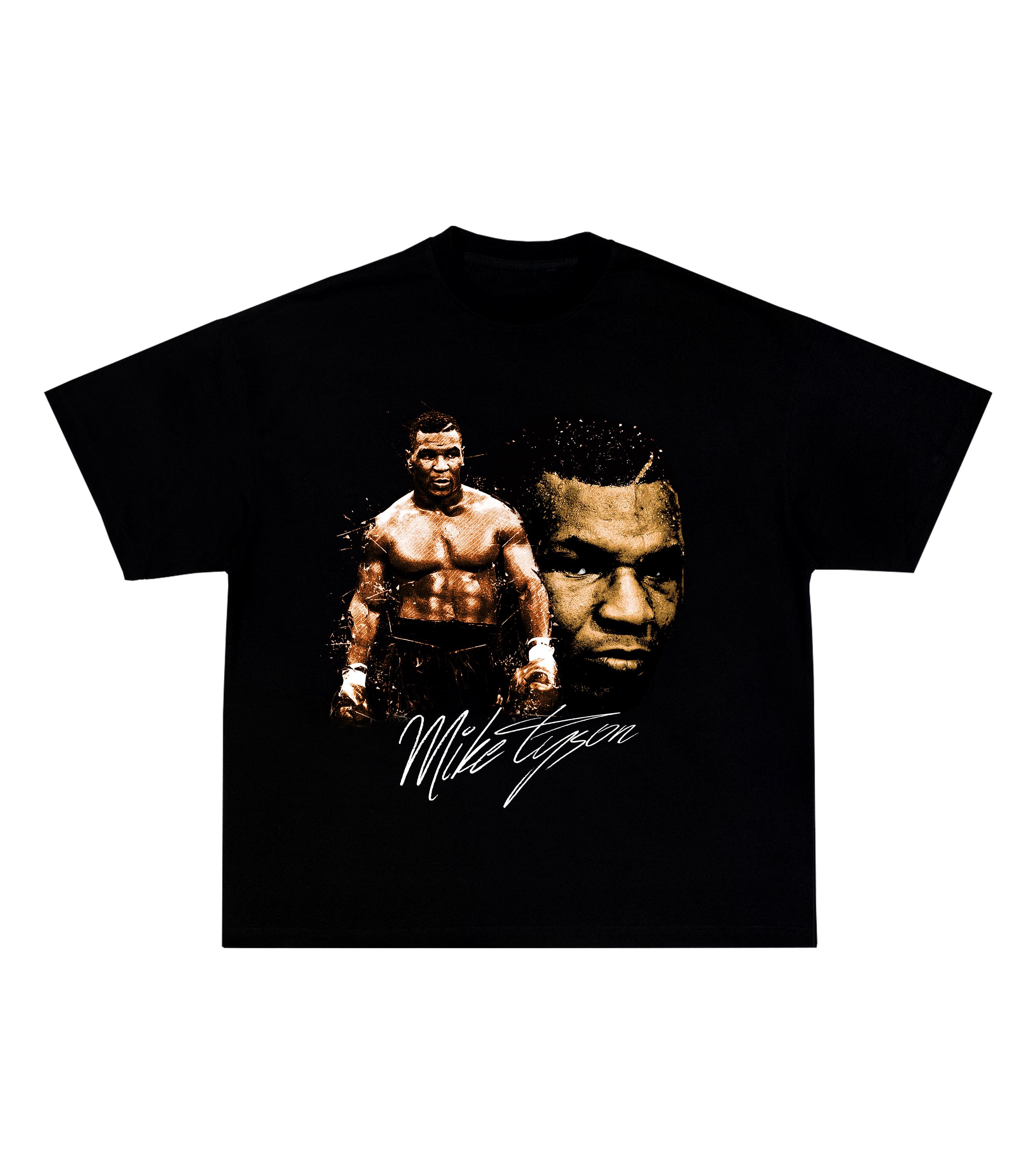 Mike Tyson Black Negative Art PNG - High-Resolution Digital Download