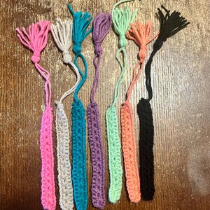 Handmade Crochet Bookmarks