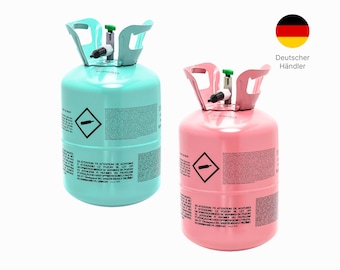 Globo de helio con gas para 30 o 50 globos de helio, globos de aluminio, globos, globos XXL