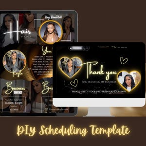 Acuity Scheduling Template - Esthetician Website - Editable Booking Site - Perfect for Beauty Services