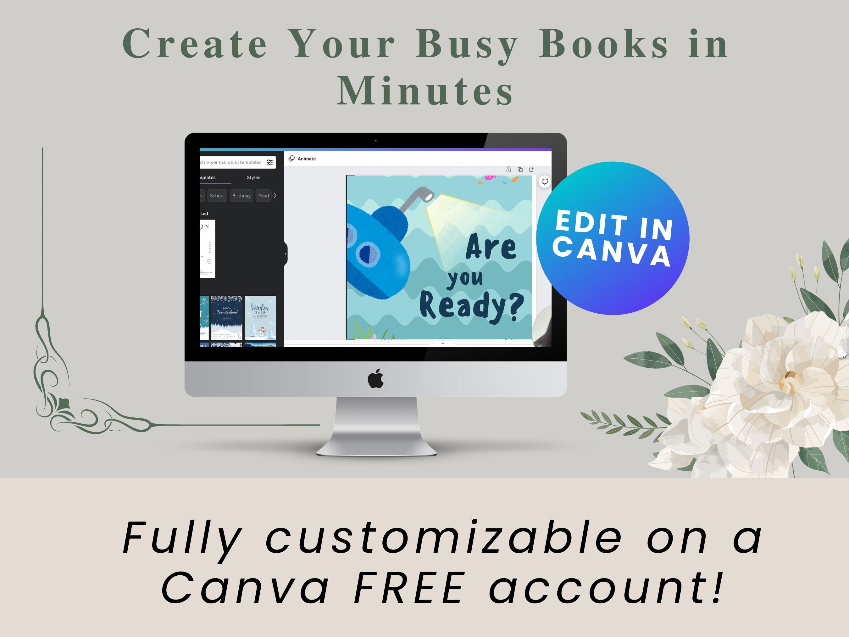 Sea Busybook Printable for Toddler, Preschool Sea Coloring Book ...