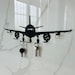 Metal Key Holder for Wall With 7 Hook Airplane Keychain Holder ...