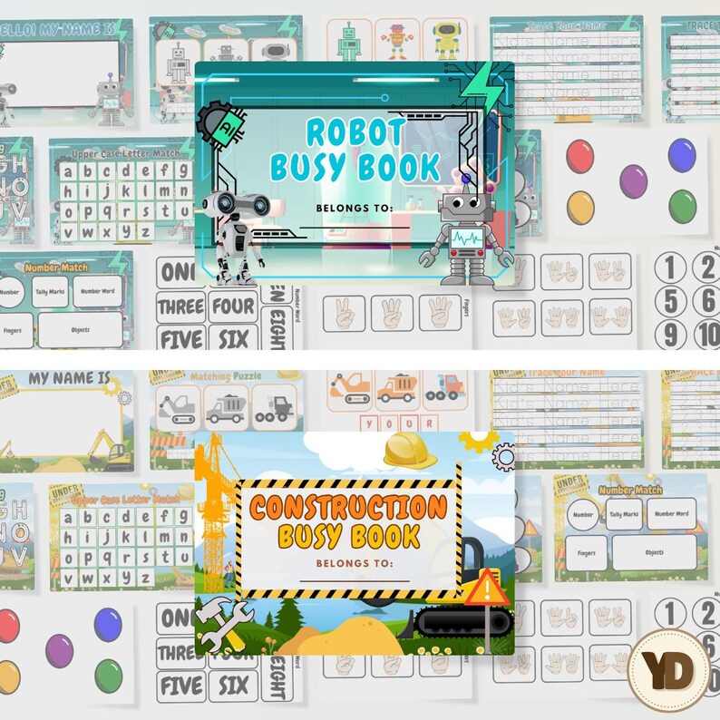 Educational Bundle for Children | Canva Digital Download With PLR - Etsy