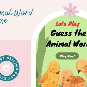 Animal Game Download - Fun & Interactive Guessing Game - Family-Friendly Digital Activity