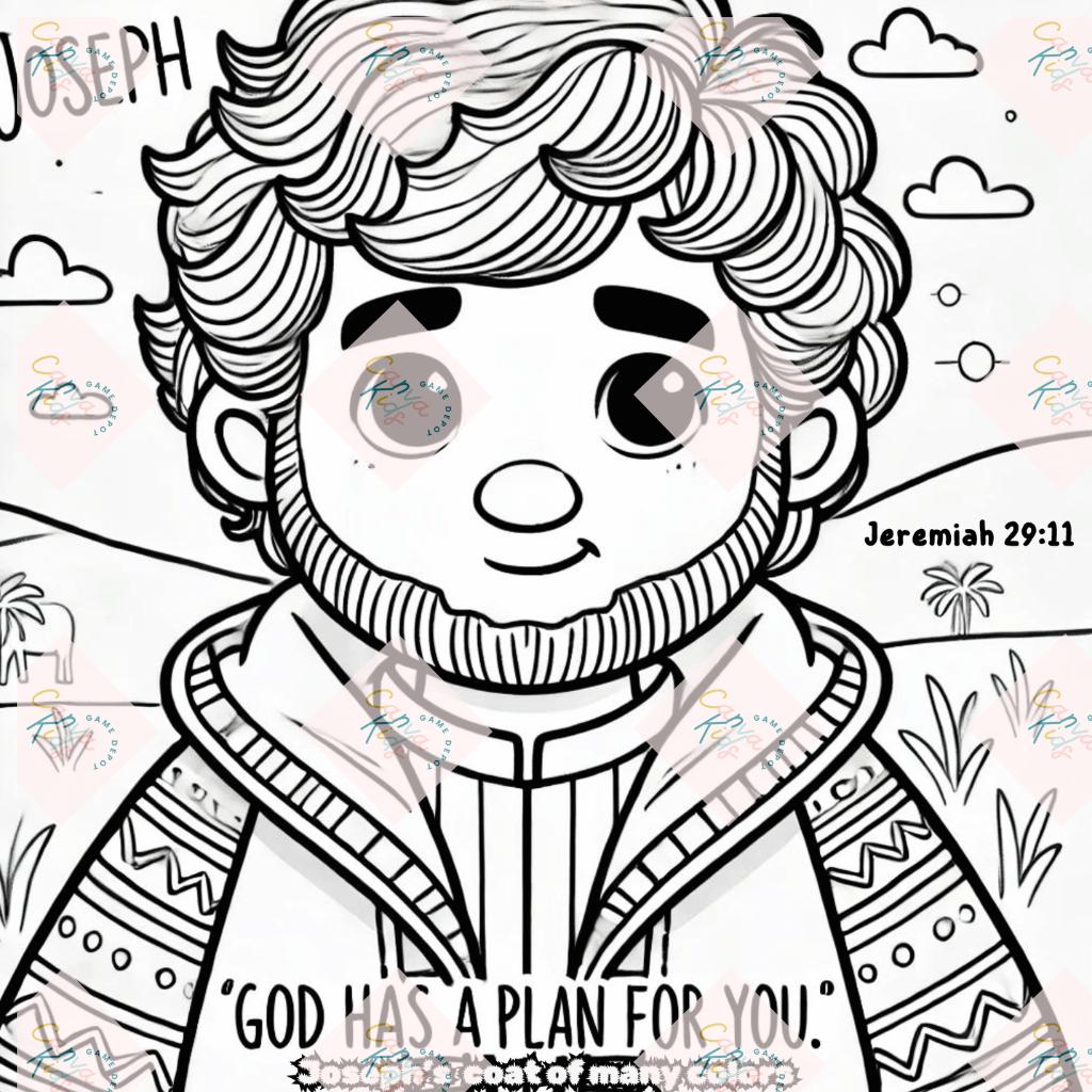 COLORFUL FAITH Bible Verse Coloring Pages for Kids With PLR Rights - Etsy