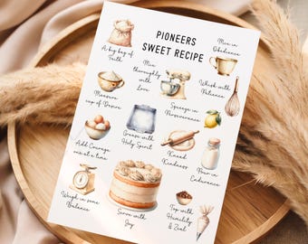 JW Pioneer School 2026 Recept PSS Pioneer Service School Card Christelijke eigenschappen Aanmoedigingskaart Afdrukbare kaart Direct downloaden pdf