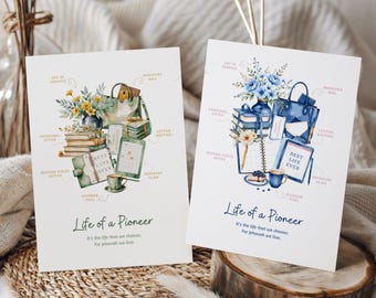 JW Pioneer Life Card Life of a Pioneer Printable Ministry Gift Encouragement Card Set Digital Download PDF A7 A6 A2