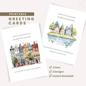 JW Unbaptized Publisher Congratulations Printable Card JW Encouragement Ministry PDF Instant Download Kingdom New Publisher Door to Door