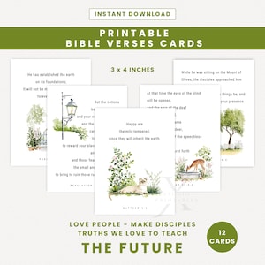 Escrituras del tema futuro Versículos bíblicos imprimibles de los Testigos de Jehová Tarjetas de memoria Regalos para el ministerio Escritura de cartas PDF Idea de adoración familiar Juego de los Testigos de Jehová