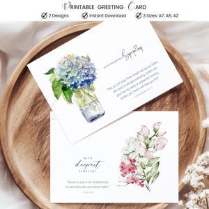 Christian Sympathy Cards Printable Christian Encouragement Cards Condolence Card Comfort for Bereaved Digital Download PDF Bible Verses