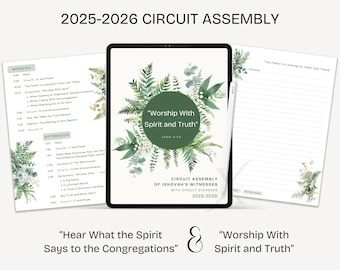 2025-2026 JW Circuit Assembly Digitaal notitieboekbundel PDF Hyperlinks Gevoerd Ongevoerd | Notebook met circuitmontage afdrukbaar