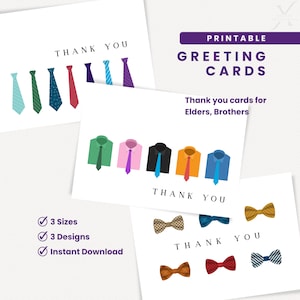 Tarjetas de agradecimiento imprimibles, tarjetas para personas mayores, tarjetas para hermanos, tarjetas para compañeros de trabajo, tarjetas de agradecimiento, tarjetas de ánimo, descarga digital en PDF