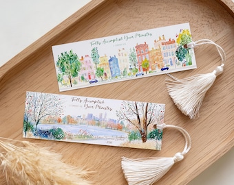 JW Pioneer School 2026 Bookmarks Fully Accomplish Your Ministry Ministry Gifts Christian Digital Download PDF Landscapes Watercolor