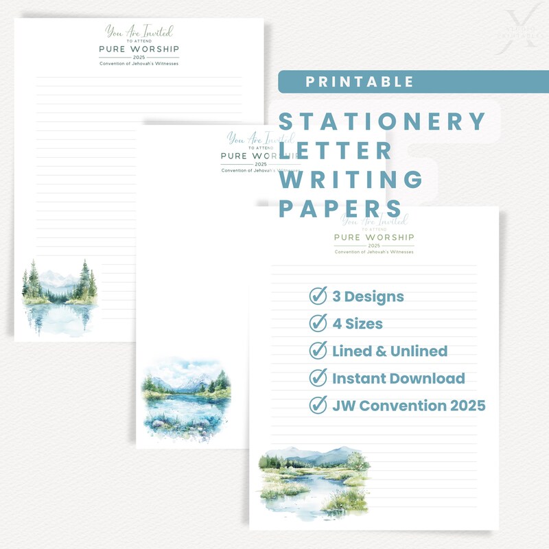 Convention 2025 Letter Templates - Etsy