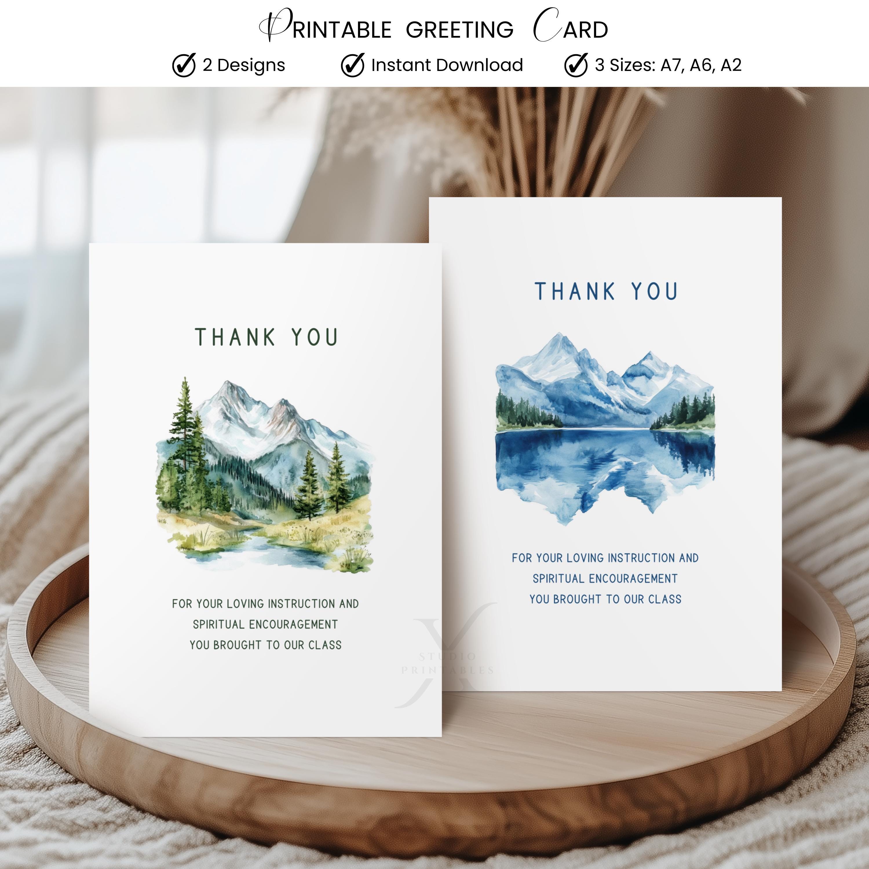 Pioneer School Instructor Thank You Elders Card Printable JW Pioneer Service School 2025 Teacher Appreciation Card | Digital Download PDF